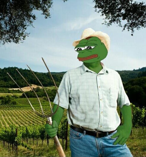 pepe farmer Blank Template - Imgflip