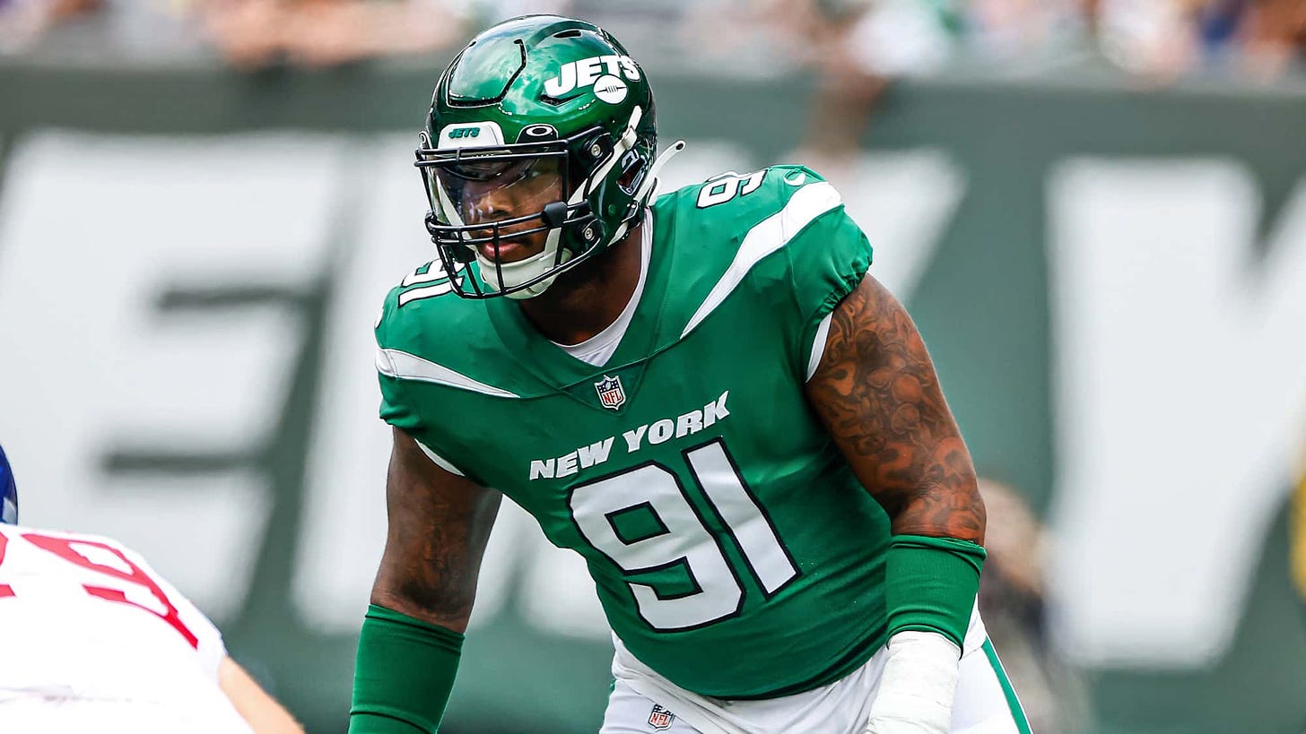 NY Jets DL John Franklin-Myers is both underused and misused