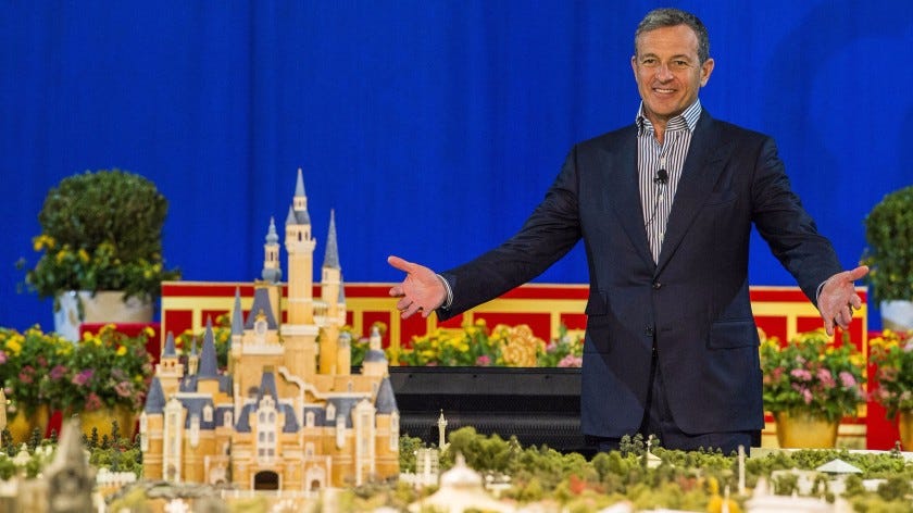 Walt Disney Co. Chairman and Chief Executive Robert Iger unveiled a model of Shanghai Disneyland at a 2015 presentation in China.