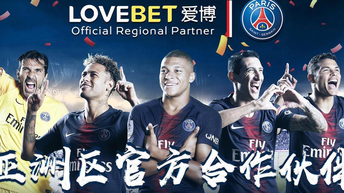 Lovebet becomes the Paris Saint-Germain official online betting partner in  Asia | Paris Saint-Germain