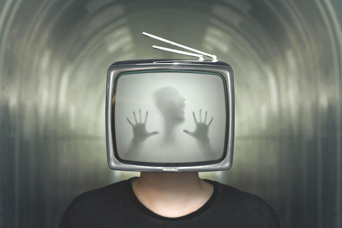 Letter to the Menticided; Man Trapped in Television Brain