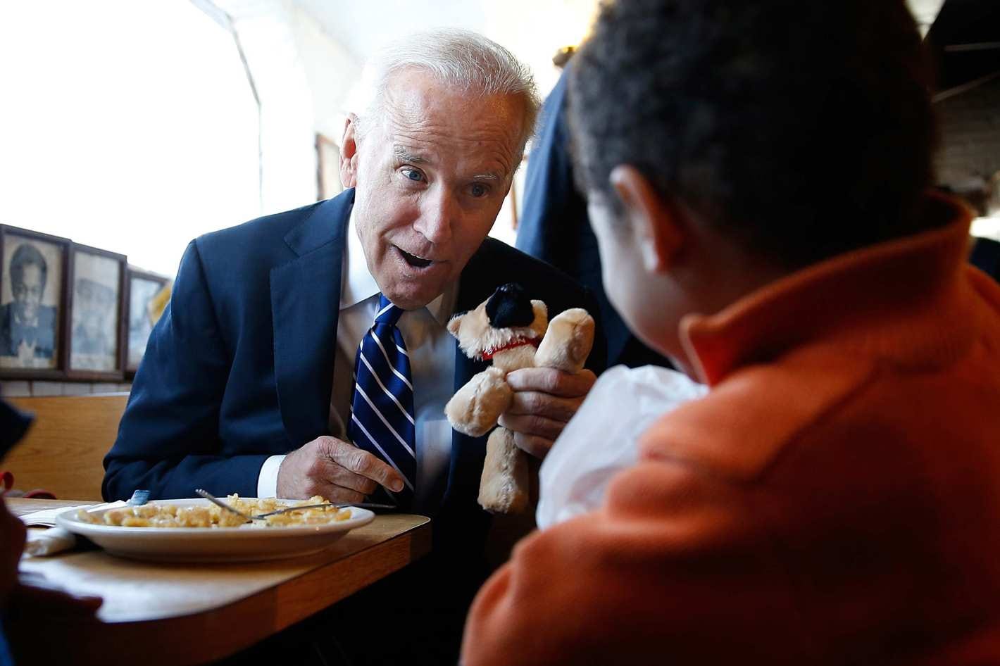 Image result for Joe Biden diner