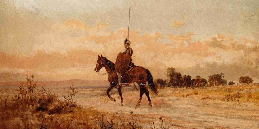 Painting of Don Quixote