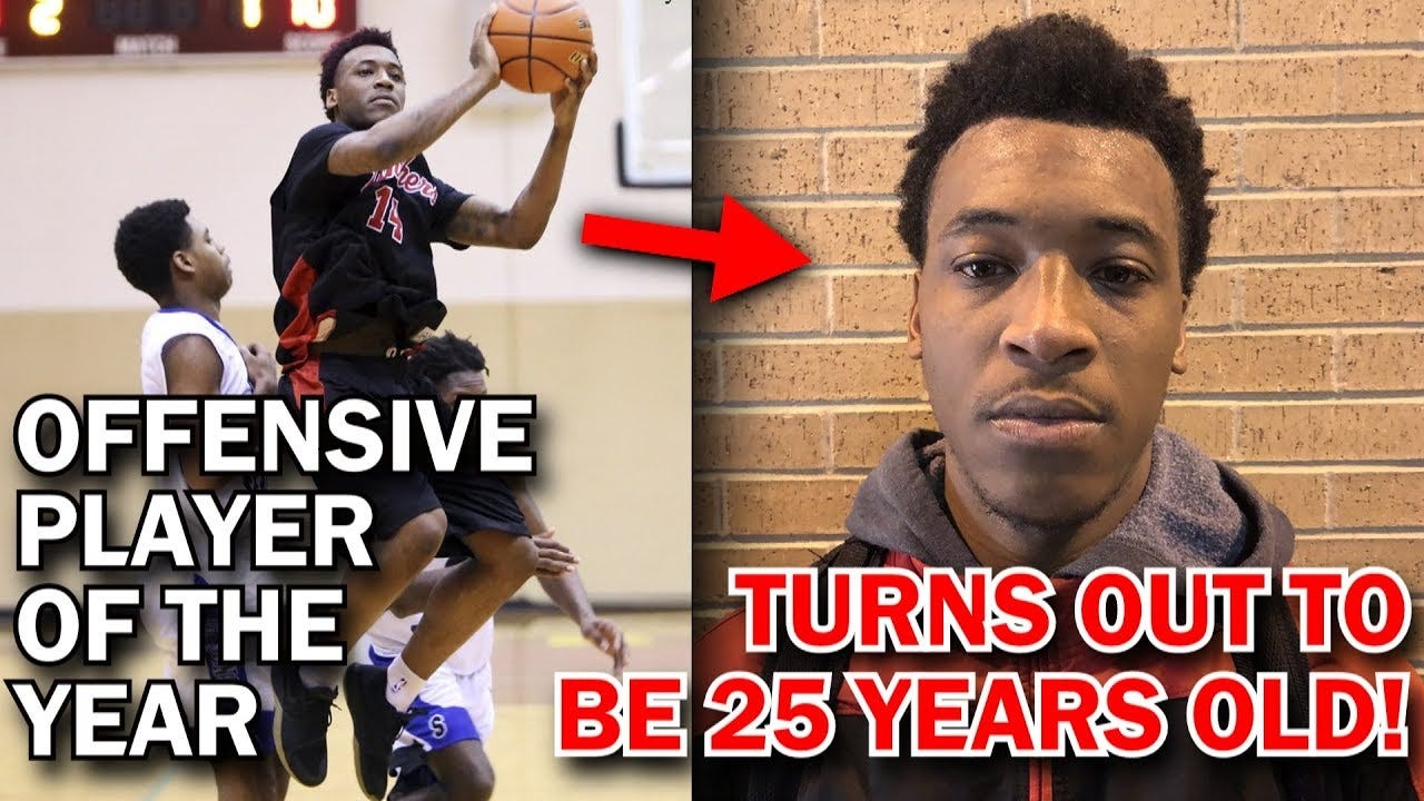 The High School Basketball STAR Who Turned out to be 25 YEARS OLD! - YouTube