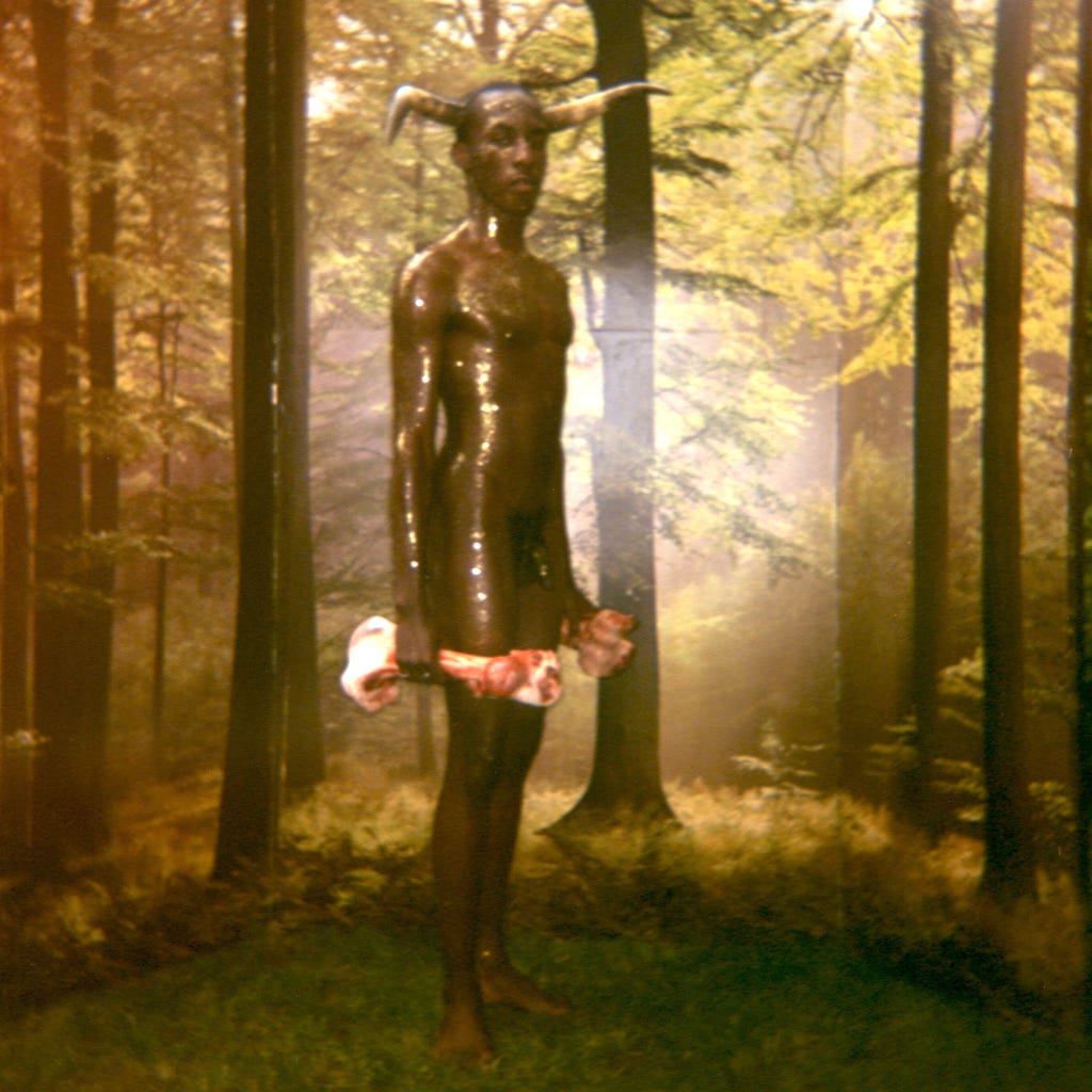 “Minotaur” from The Jungian Woods series © 2009 Julian Baker