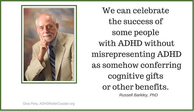 Russell Barkley on ADHD and Creativity