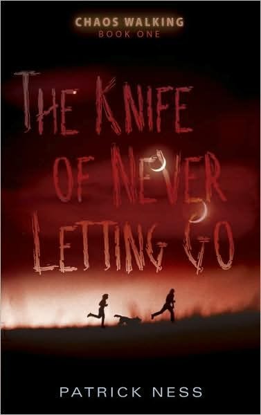 Image result for cover of a knife of never letting go