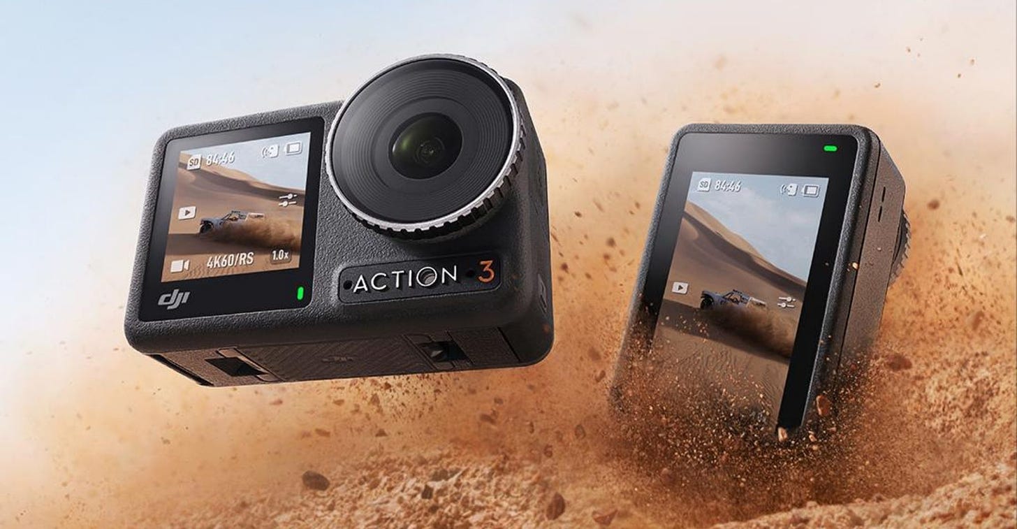 DJI Osmo Action 3 Camera Sees Upgrades Including 10-Bit Color Support