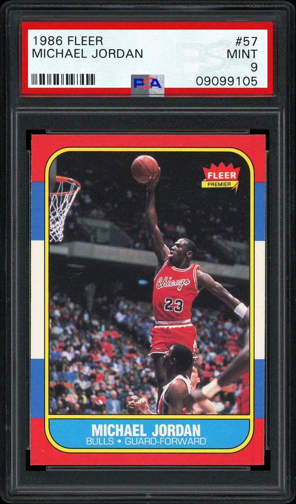 Michael Jordan Rookie Card Value Soaring - 1986-87 Fleer