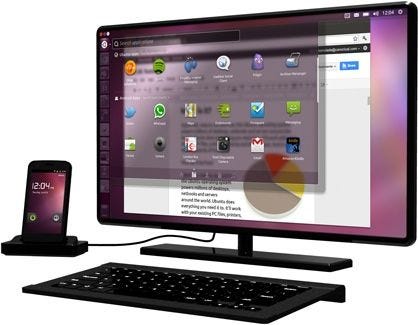Ubuntu escritorio móvil