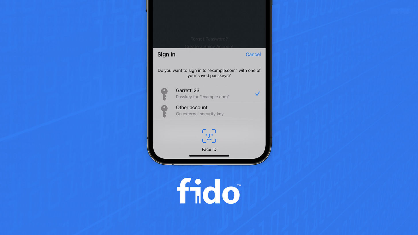 Apple to extend support for FIDO 'passwordless' sign-in - 9to5Mac
