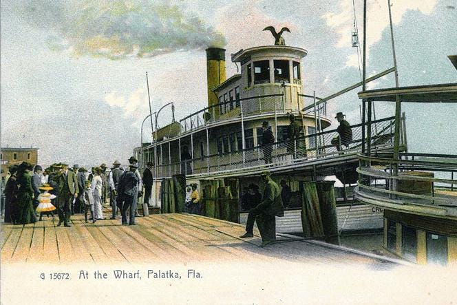 Vintage Postcard Palatka, Florida