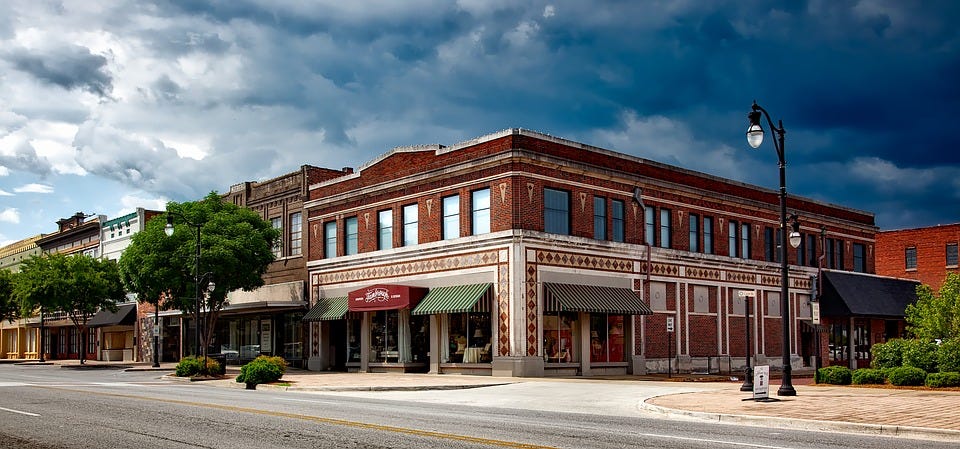 Gadsden, Alabama, Small Towns, Panorama, Townscape