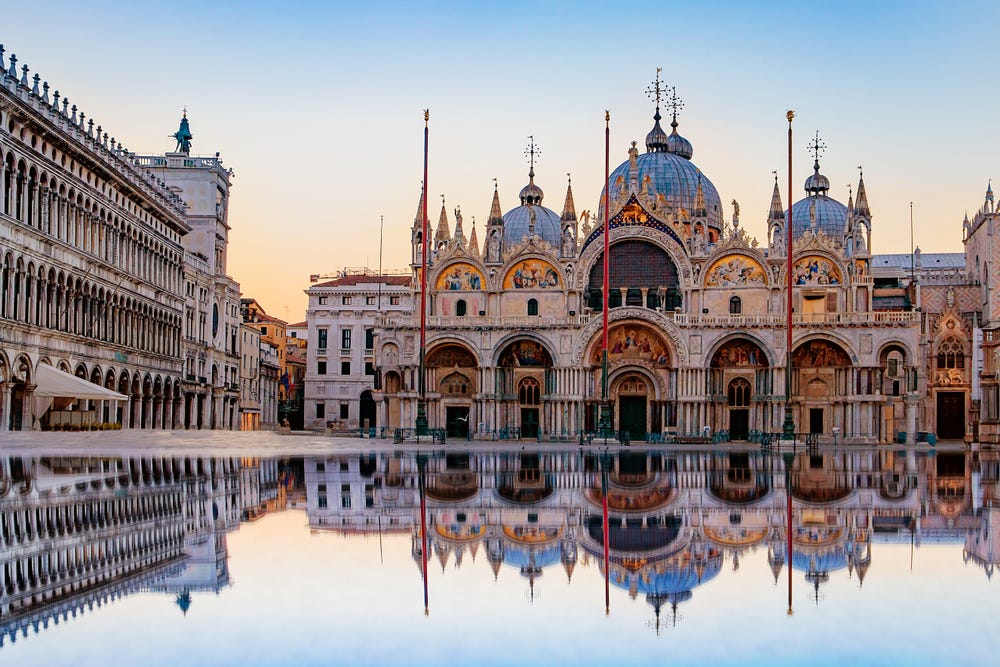 The Sublime &#39;Church of Gold&#39;: St. Mark&#39;s Basilica, in Venice, Italy