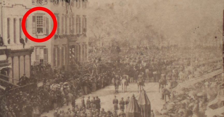 Is Teddy Roosevelt Pictured Watching Lincoln's Funeral? | Snopes.com