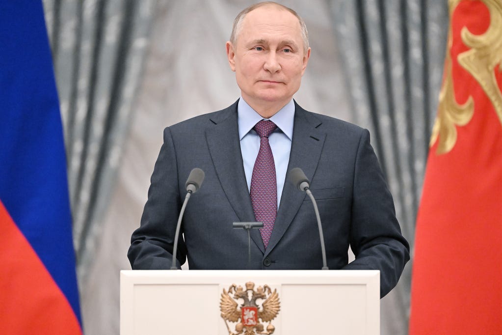 Russian President Vladimir Putin