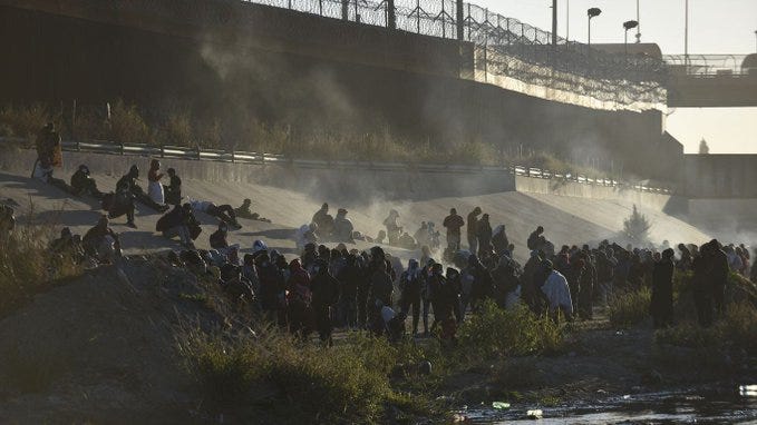 Migrants at the border