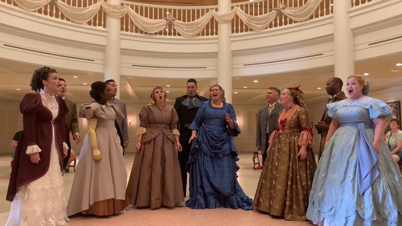 This Is Me Performed By The Voices of Liberty At Epcot - YouTube