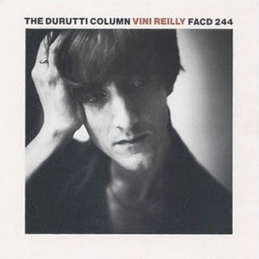 Pochette de disque, homme, visage, Viny Reilly, Angleterre