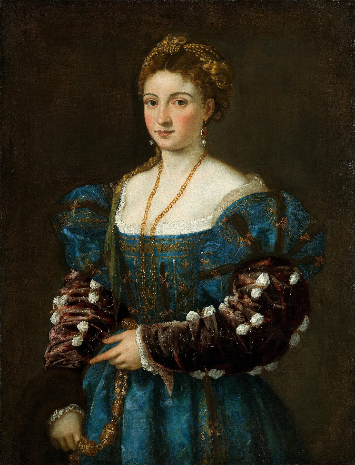 Portrait of a Lady (La Bella) (1536-1538)