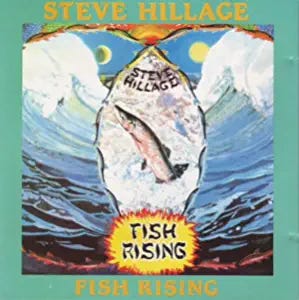 pochette de disque, poisson, mer, vagues, titre, DSteve Hillage, Angleterre
