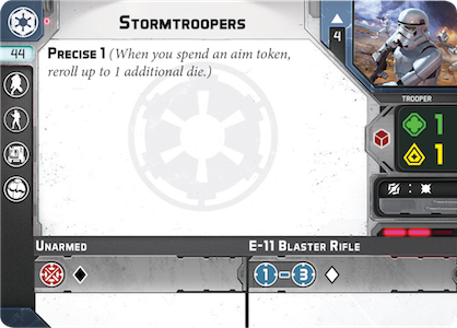 Stormtroopers Unit Card