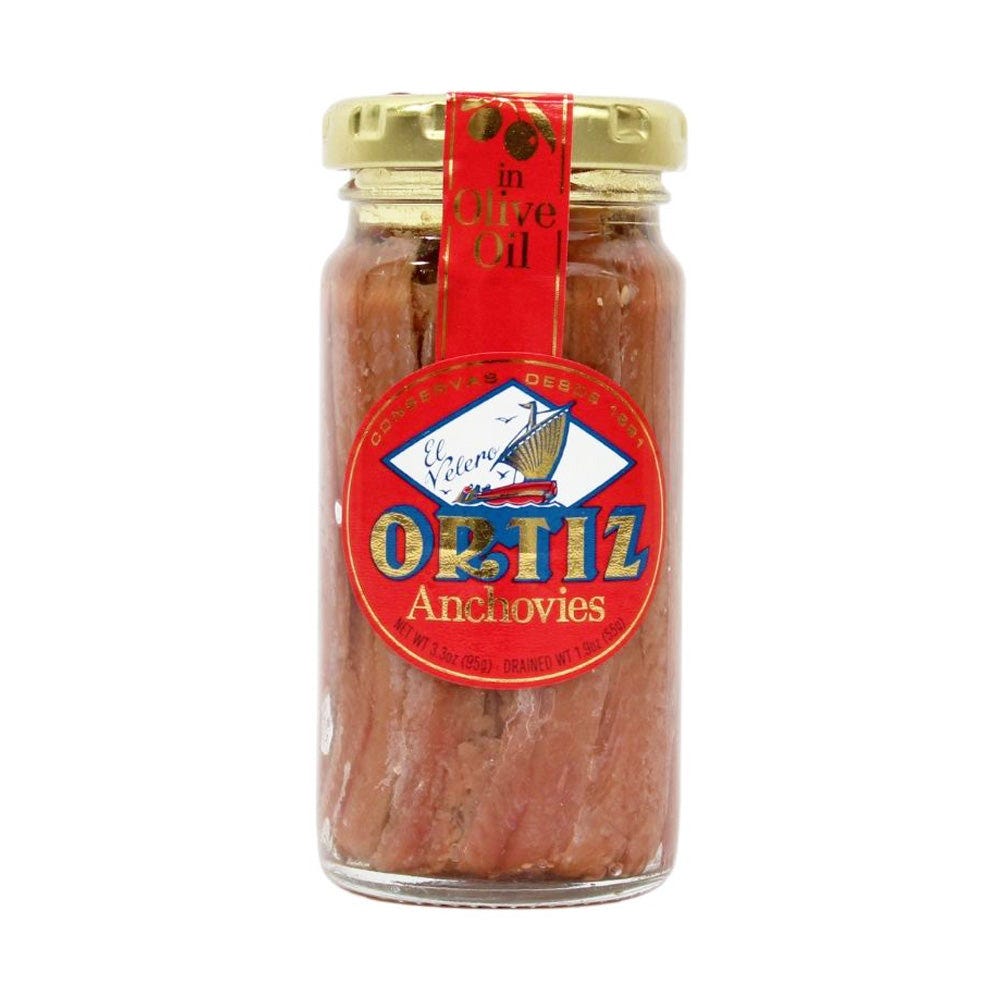 Ortiz Anchovies in Olive Oil 3.3 oz. (95 g)