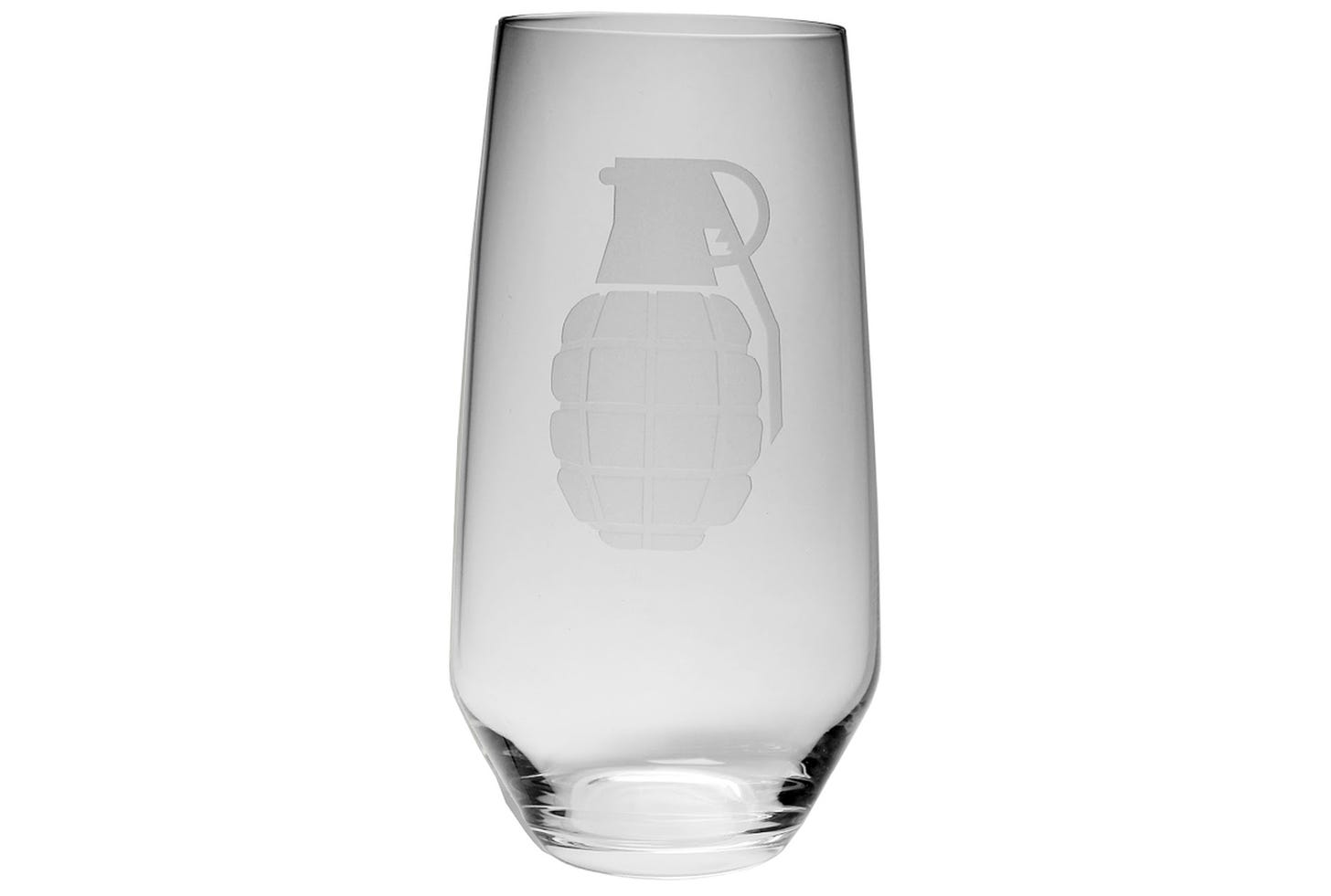 Hand Grenade Hi-Ball Glass