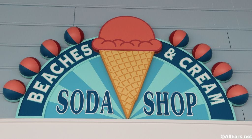 Beaches and Cream Soda Shop at Walt Disney World - Menus, Reviews &amp; Photos  - AllEars.Net