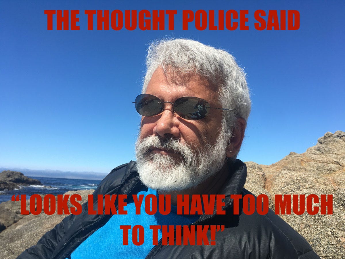 Dr. Robert Malone: The Thought Police Said, "Looks Like You Have Too Much to Think!"