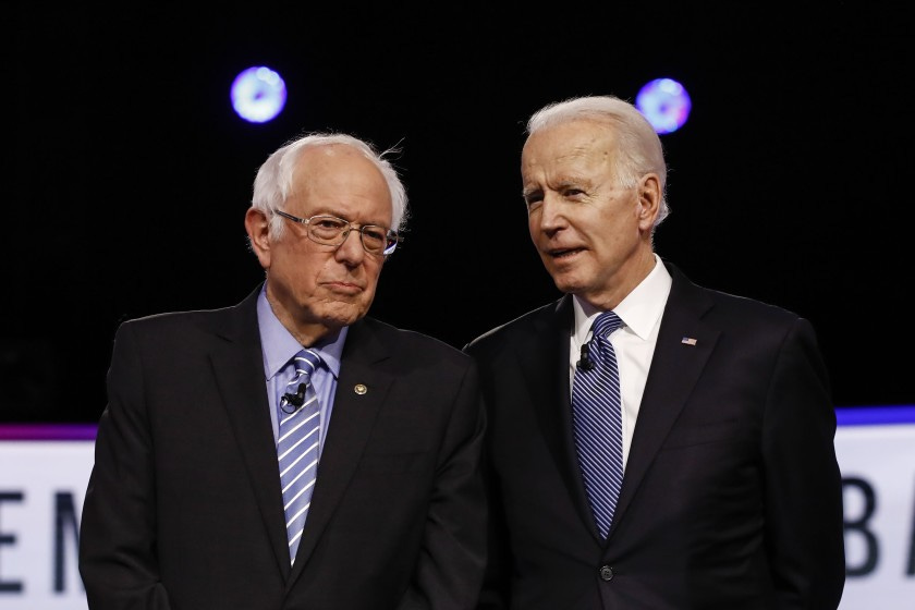 How can Joe Biden win over Bernie Sanders' supporters? - Los ...