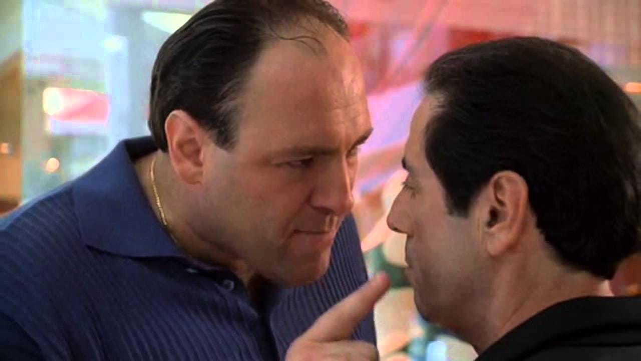 Tony threatens Richie Aprile, The Sopranos HD - YouTube