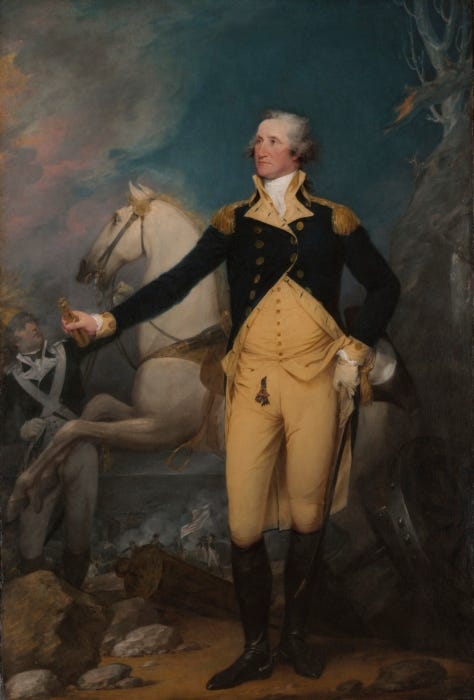 "General George Washington at Trenton," by John Trumbull