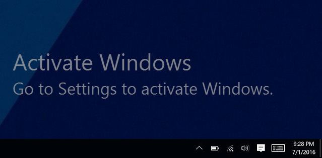 How to Remove the Activate Windows 10 Watermark | BIGDATA WORLD
