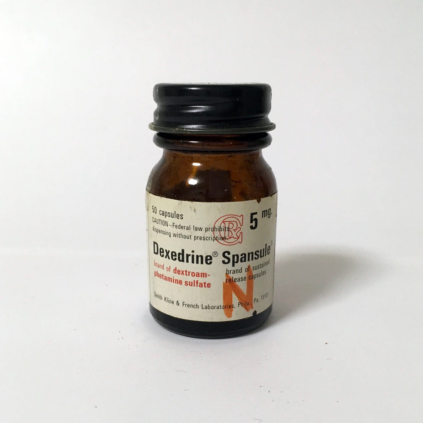 Vintage Dexedrine Spansule Smith Kline & French Medicine - Etsy