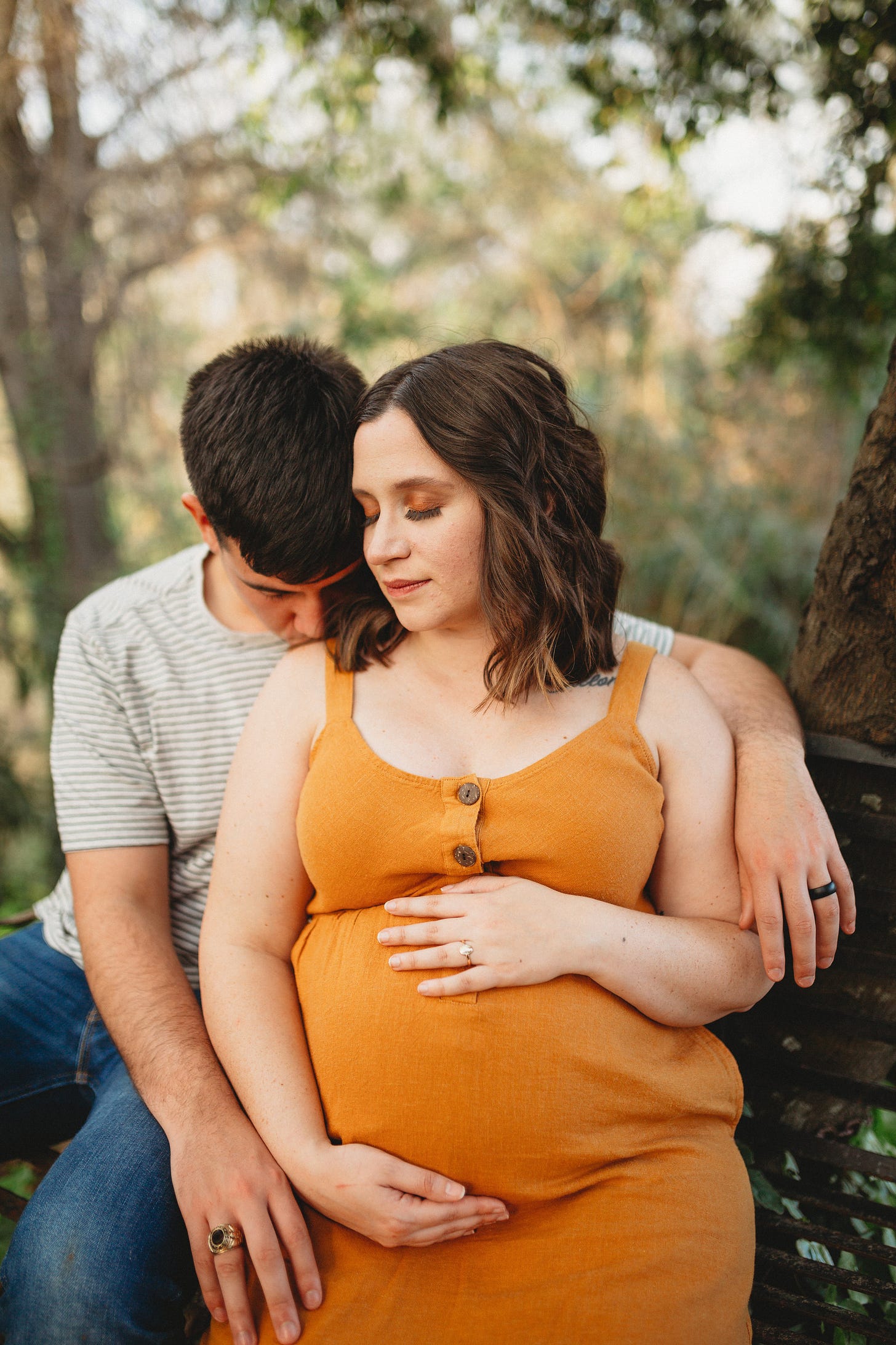 Secret Garden Maternity Photoshoot in Columbus, Georgia