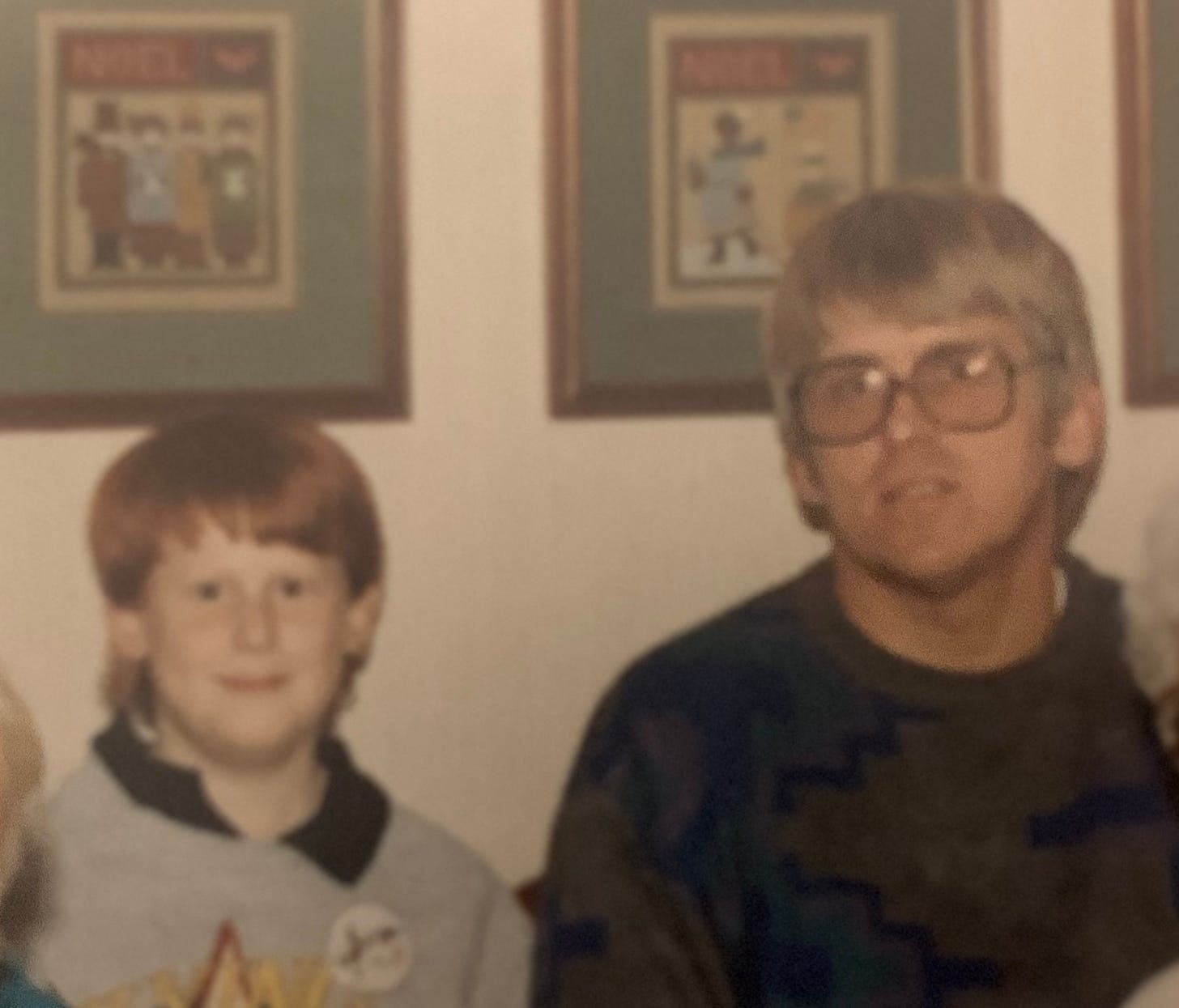 Dad and I circa mid-80s.