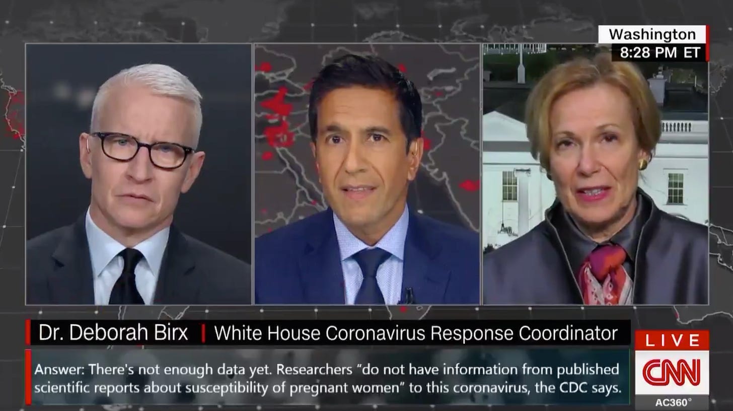 Deborah Birx counters Trump's coronavirus testing comments on CNN - The  Washington Post