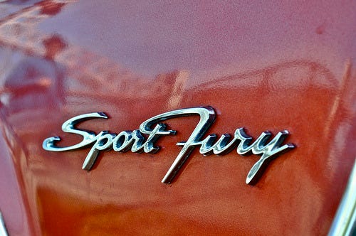 Plymouth Sport Fury by sickfitjaw