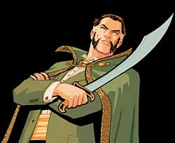 Ra's al Ghul in his usual appearance