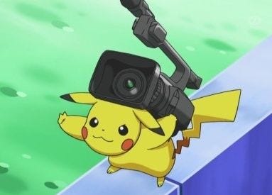 Camera is as big as Pikachu | Pikachu, Character, Fictional characters
