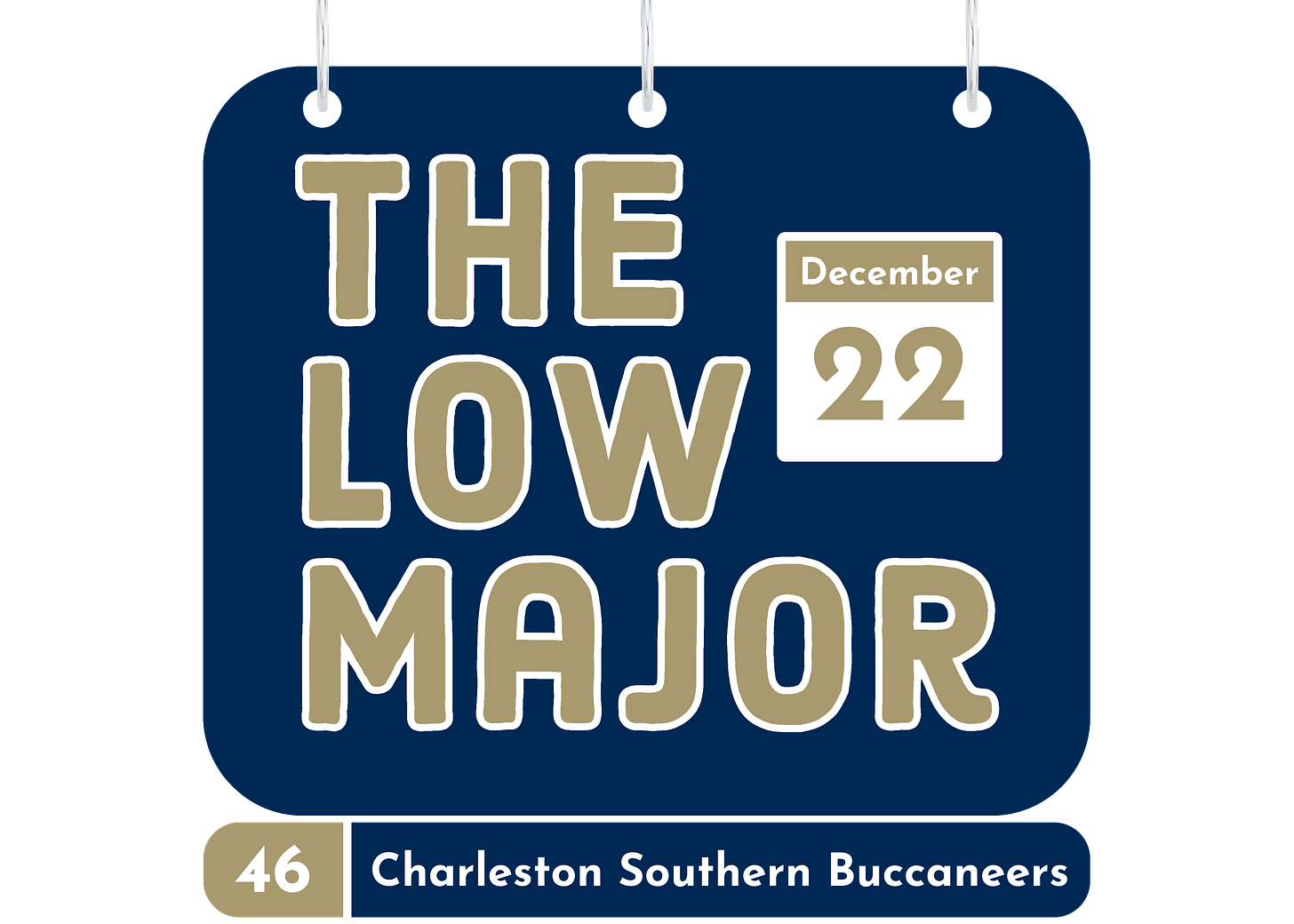 Name-a-Day Calendar Charleston Southern logo