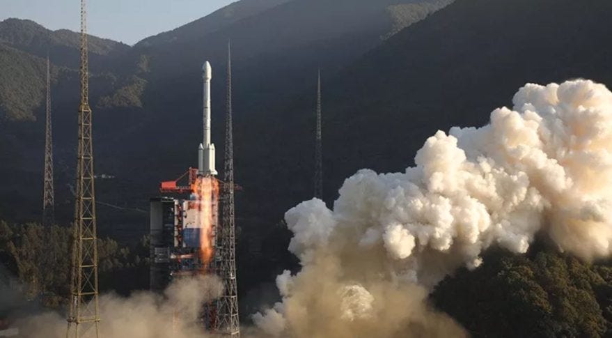 Rocket booster smashes home following Chinese Long March 3B launch -  SpaceNews