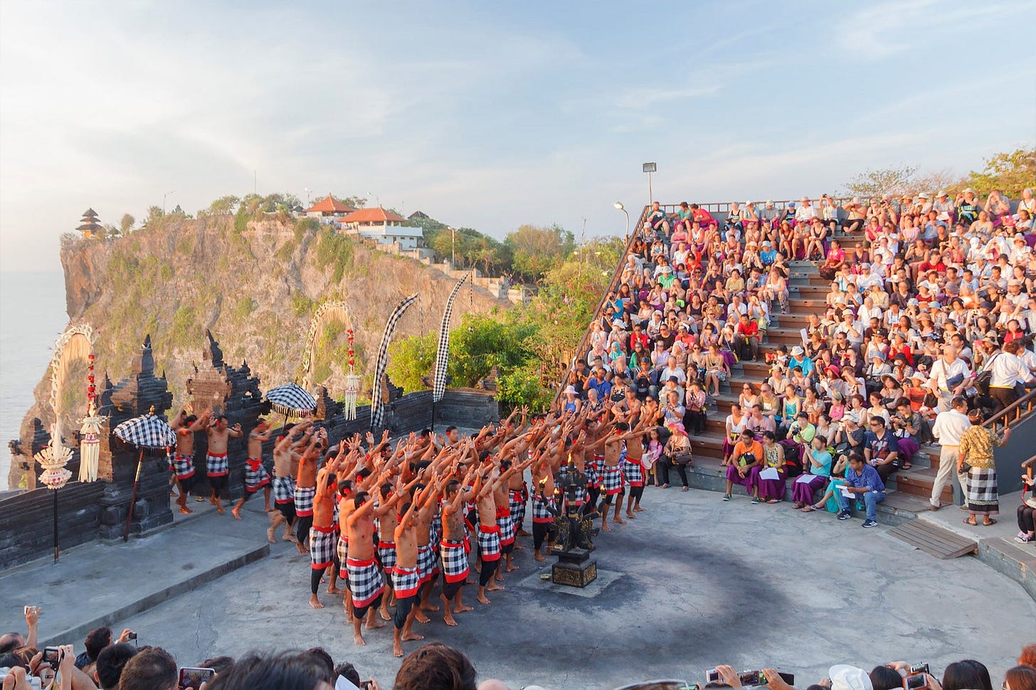 Kecak Fire Dance at Uluwatu Temple - Bali's Iconic Sunset Dance Show - Go  Guides