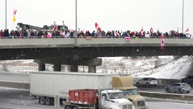 Freedom Trucker Convoy 2022