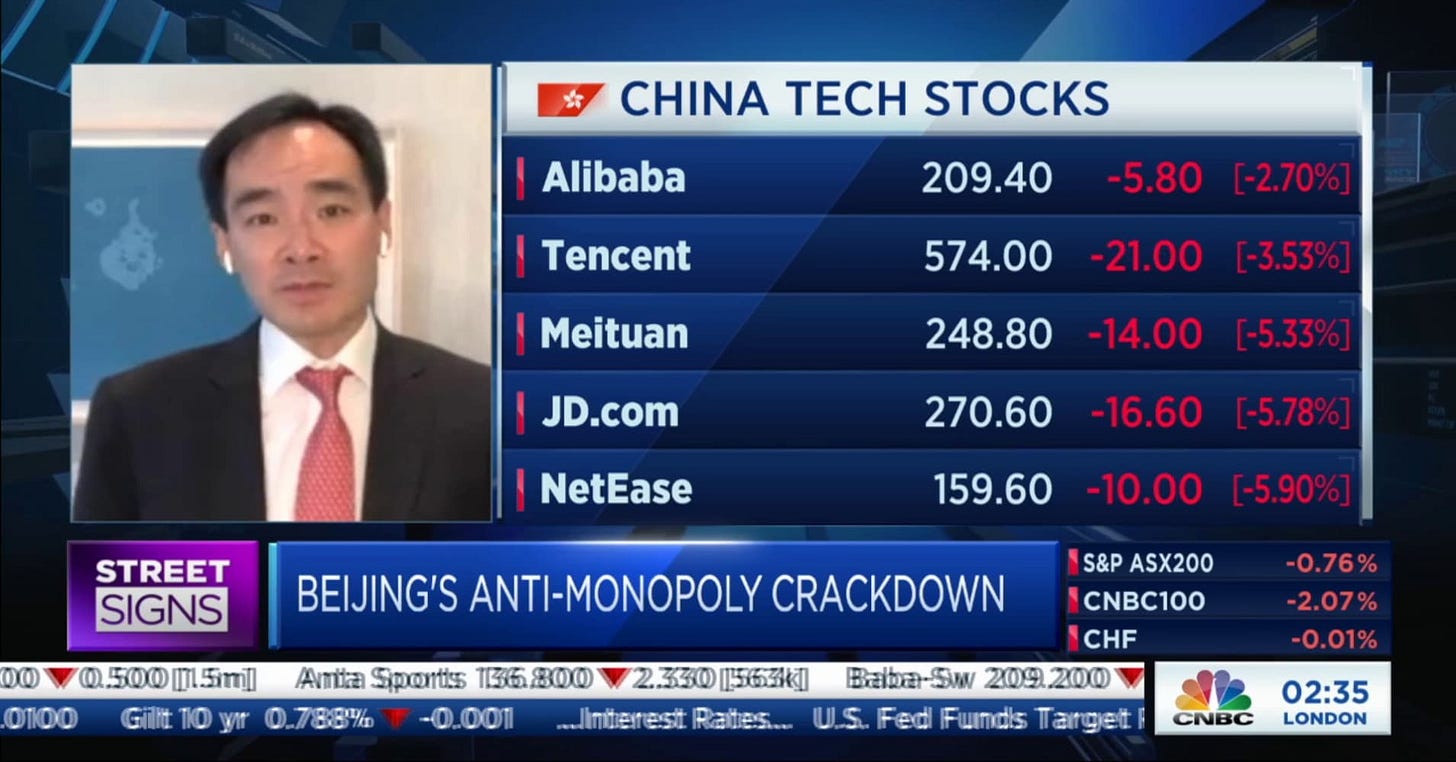 Investing: JPMorgan bullish on China techs despite regulatory crackdown