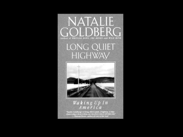 Book cover: Long Quiet Highway by Natalie Goldberg