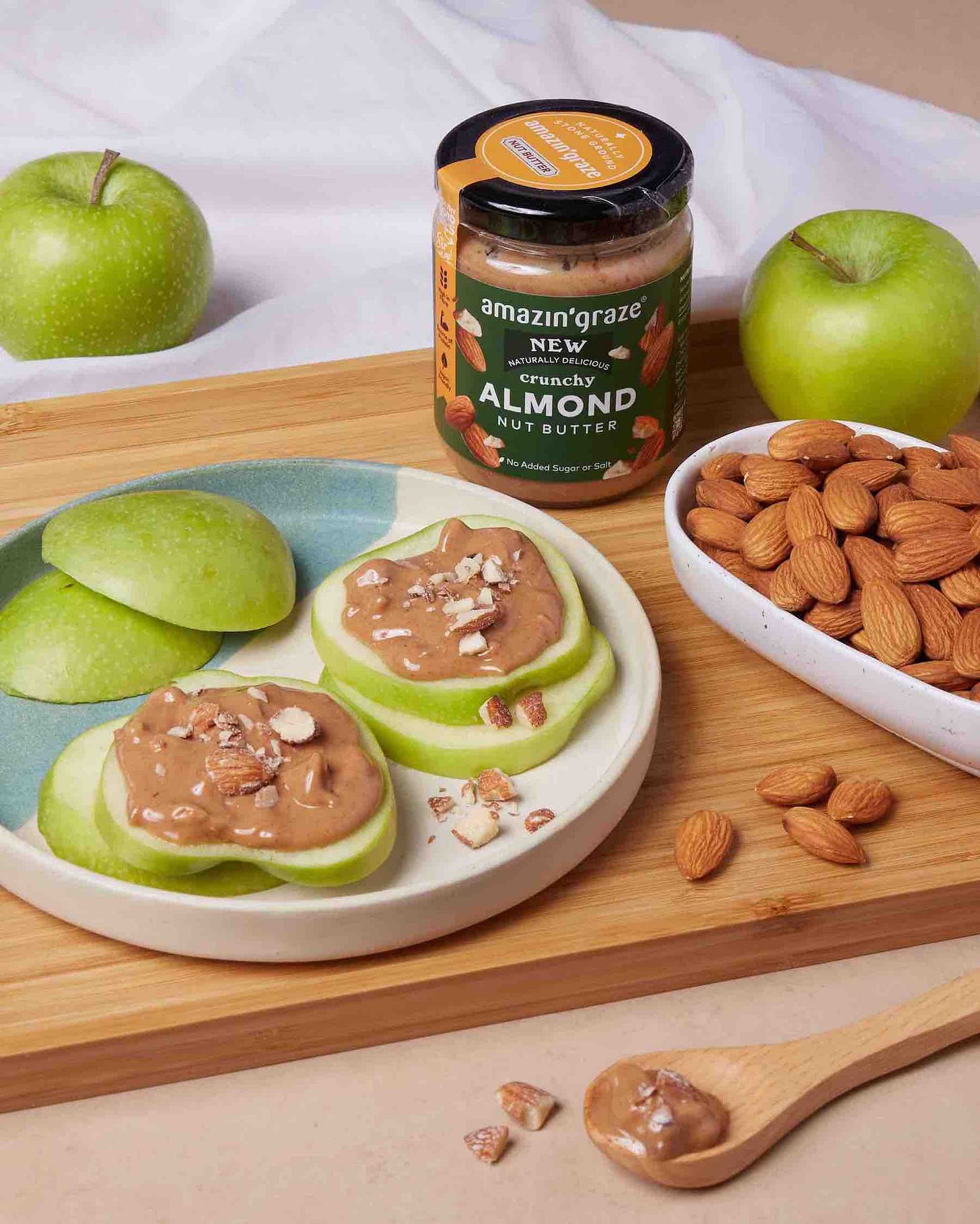 crunchy almond nut butter