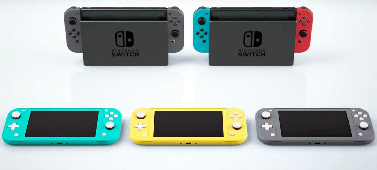Nintendo Switch Lite 首度公開影片