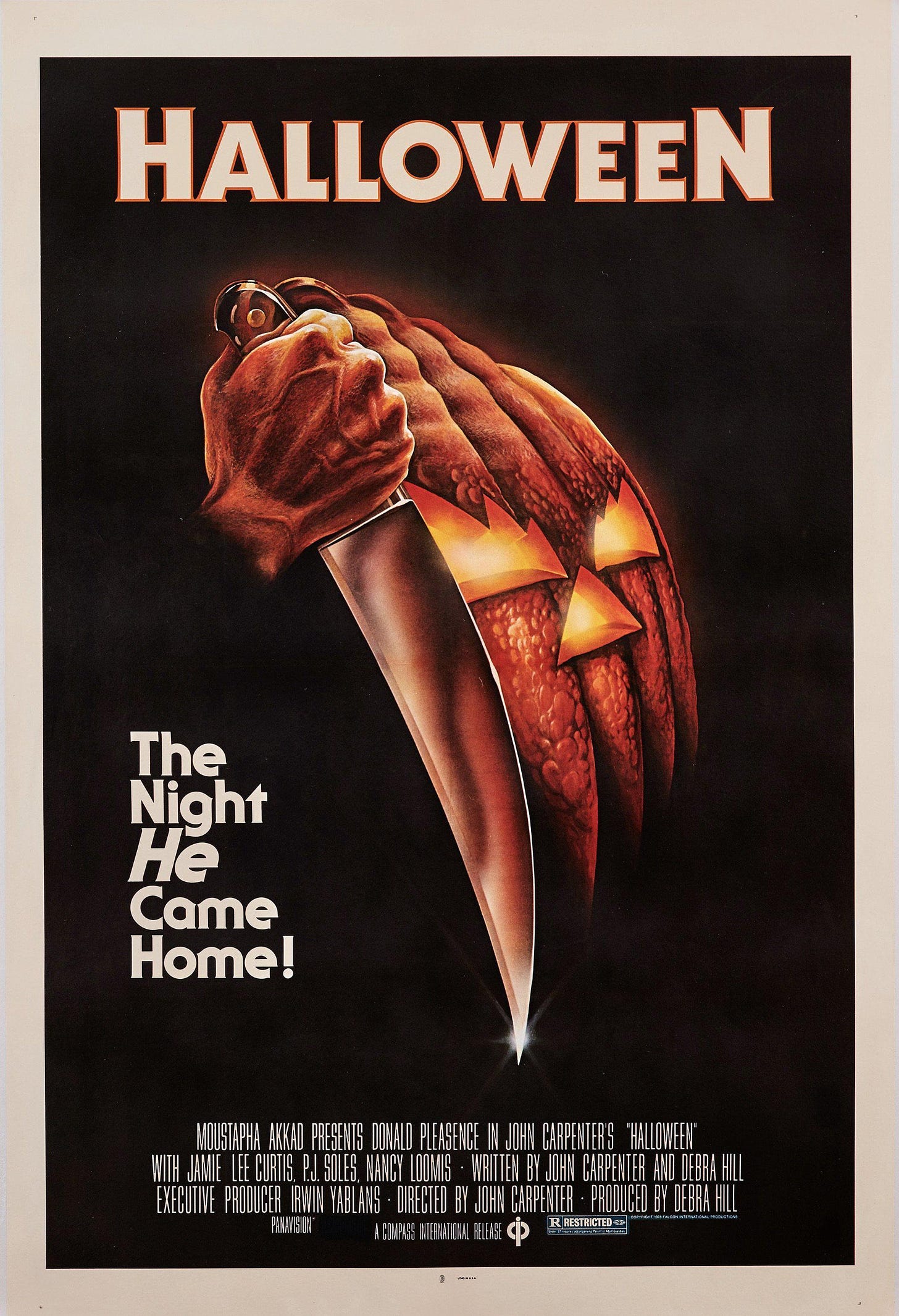 Halloween Movie Poster | 1 Sheet (27x41) Original Vintage Movie Poster |  7260